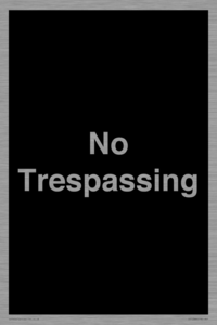 IV10388: No Trespassing