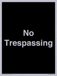 IV10388: No Trespassing