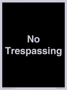 IV10388: No Trespassing