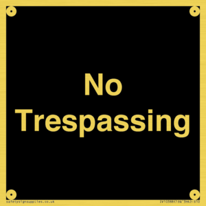 IV10388: No Trespassing