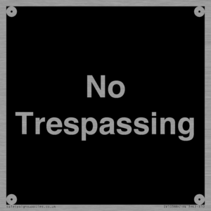 IV10388: No Trespassing