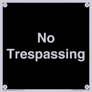 IV10388: No Trespassing