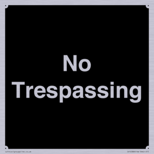 IV10388: No Trespassing