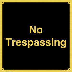IV10388: No Trespassing