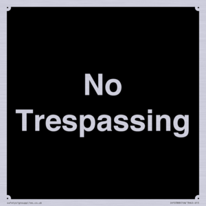 IV10388: No Trespassing