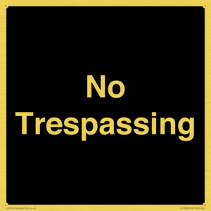 IV10388: No Trespassing