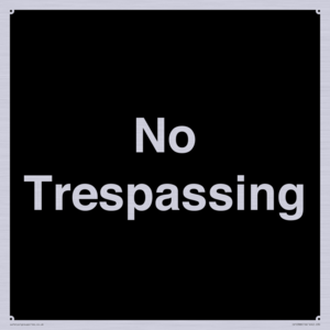 IV10388: No Trespassing