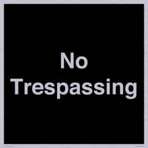 IV10388: No Trespassing