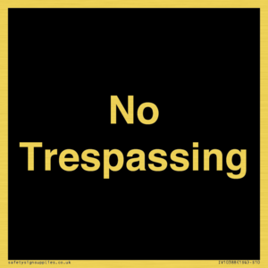 IV10388: No Trespassing