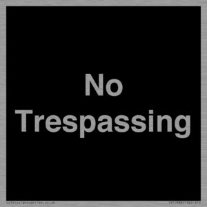 IV10388: No Trespassing