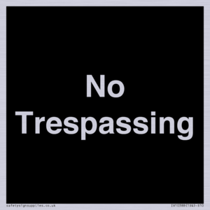 IV10388: No Trespassing