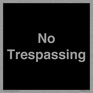 IV10388: No Trespassing
