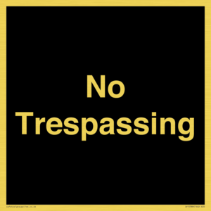 IV10388: No Trespassing