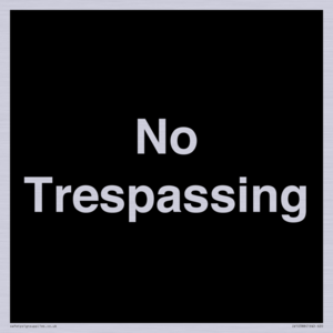 IV10388: No Trespassing