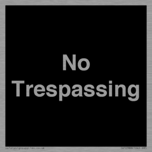 IV10388: No Trespassing
