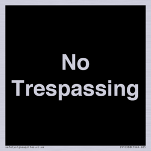 IV10388: No Trespassing