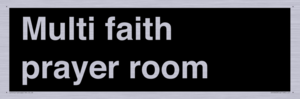 IV10403: Multi faith prayer room