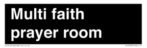 IV10403: Multi faith prayer room
