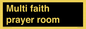 IV10403: Multi faith prayer room