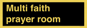 IV10403: Multi faith prayer room