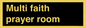 IV10403: Multi faith prayer room