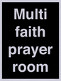 IV10403: Multi faith prayer room