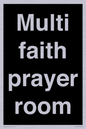 IV10403: Multi faith prayer room