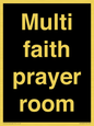 IV10403: Multi faith prayer room
