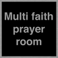 IV10403: Multi faith prayer room