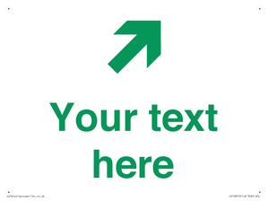 IV10819: Custom Safe Condition inverse: Green Up right arrow