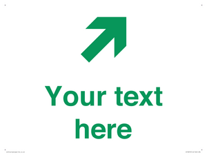 IV10819: Custom Safe Condition inverse: Green Up right arrow