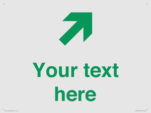 IV10819: Custom Safe Condition inverse: Green Up right arrow