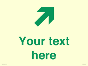 IV10819: Custom Safe Condition inverse: Green Up right arrow