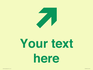 IV10819: Custom Safe Condition inverse: Green Up right arrow