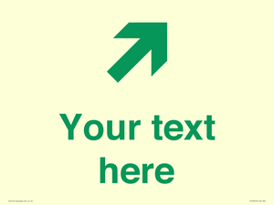 IV10819: Custom Safe Condition inverse: Green Up right arrow