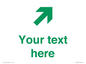 IV10819: Custom Safe Condition inverse: Green Up right arrow