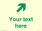IV10819: Custom Safe Condition inverse: Green Up right arrow