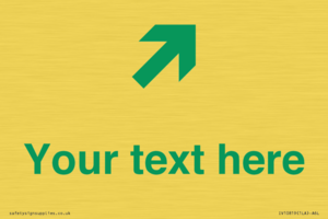 IV10819: Custom Safe Condition inverse: Green Up right arrow