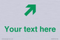 IV10819: Custom Safe Condition inverse: Green Up right arrow