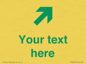 IV10819: Custom Safe Condition inverse: Green Up right arrow