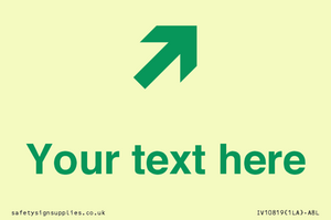 IV10819: Custom Safe Condition inverse: Green Up right arrow