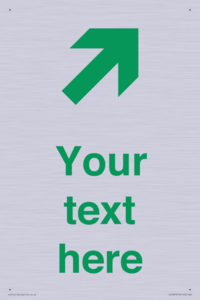 IV10819: Custom Safe Condition inverse: Green Up right arrow