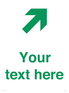 IV10819: Custom Safe Condition inverse: Green Up right arrow