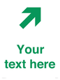 IV10819: Custom Safe Condition inverse: Green Up right arrow