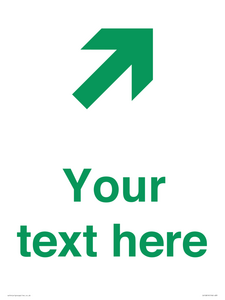 IV10819: Custom Safe Condition inverse: Green Up right arrow