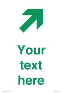 IV10819: Custom Safe Condition inverse: Green Up right arrow