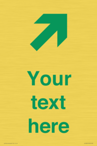 IV10819: Custom Safe Condition inverse: Green Up right arrow