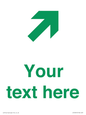 IV10819: Custom Safe Condition inverse: Green Up right arrow