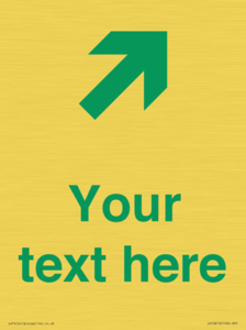 IV10819: Custom Safe Condition inverse: Green Up right arrow