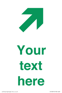 IV10819: Custom Safe Condition inverse: Green Up right arrow